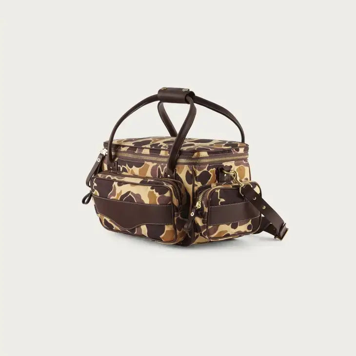 White Wing Waxed Canvas Hunting Guide Bag | Vintage Camo + Smoke