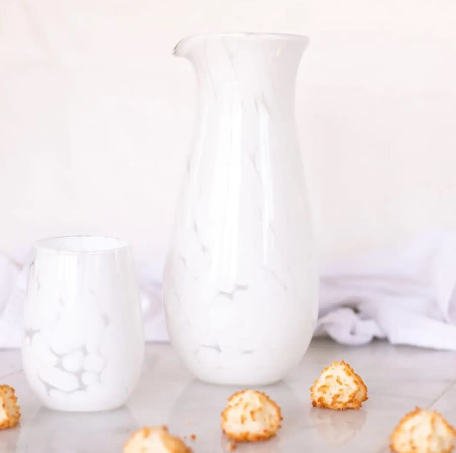 Hand Blown Fritsy Carafes
