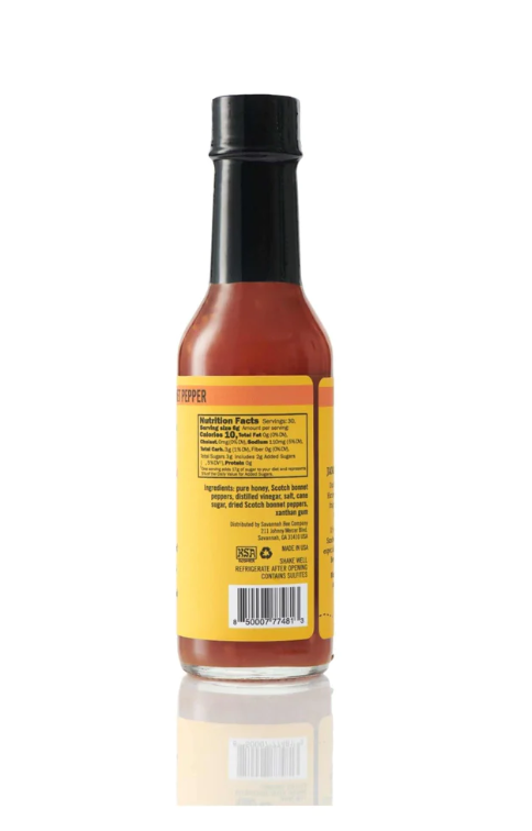 Scotch Bonnet Hot Honey Sauce 5oz T