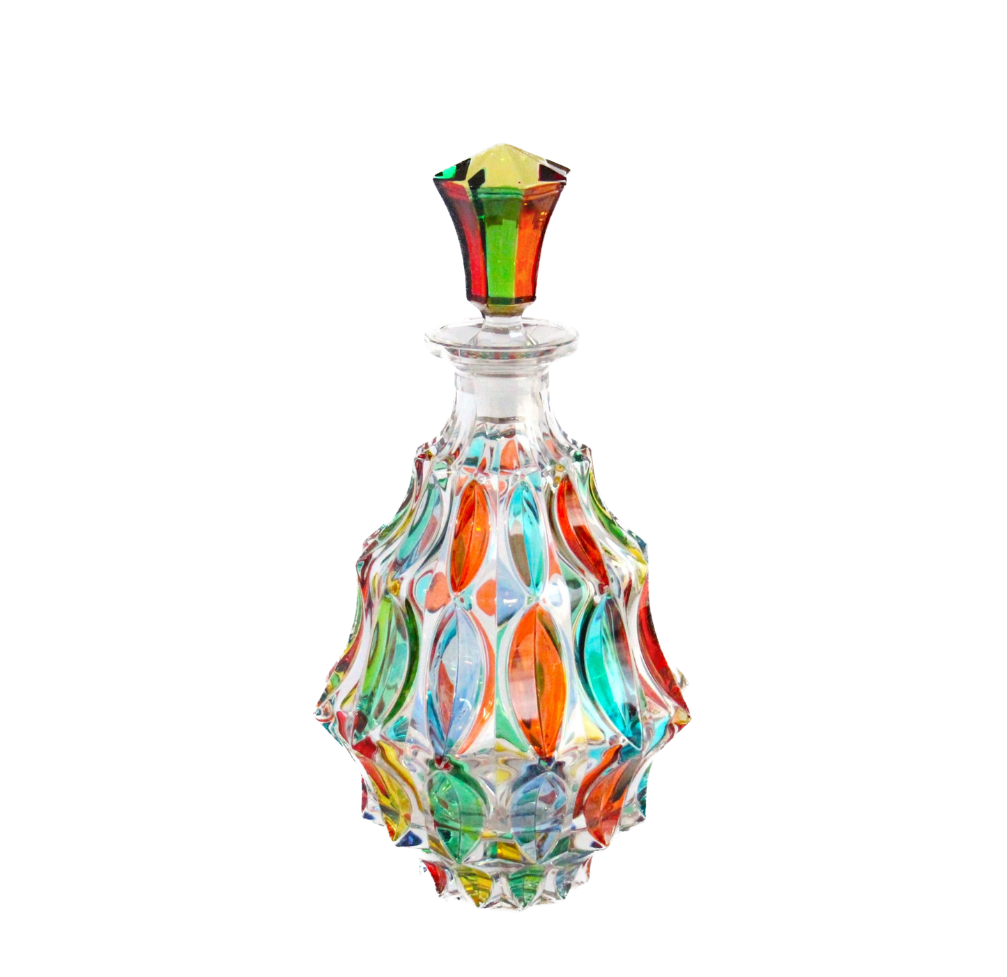 Murano Italian Crystal Liquor Decanter