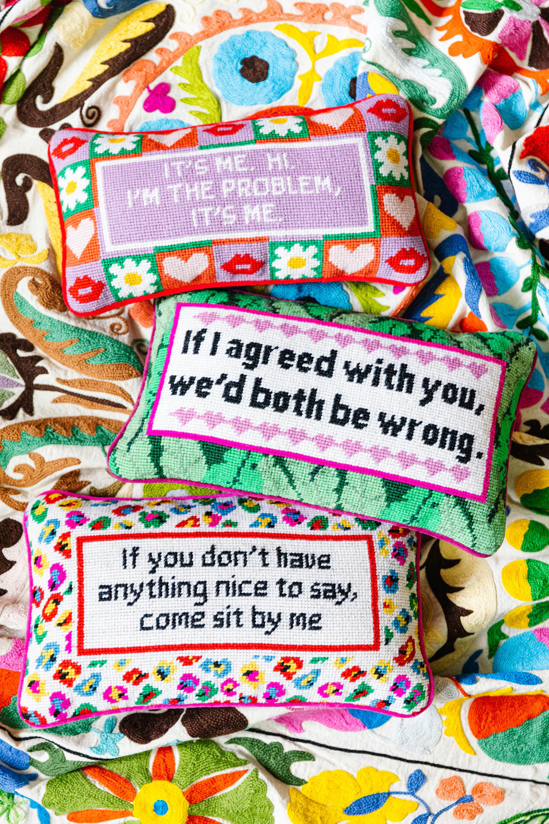 Needlepoint Pillow | It's Me