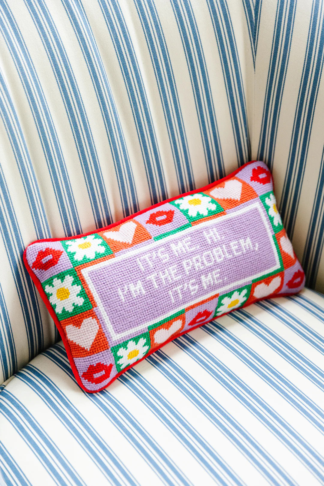 Needlepoint Pillow | It's Me