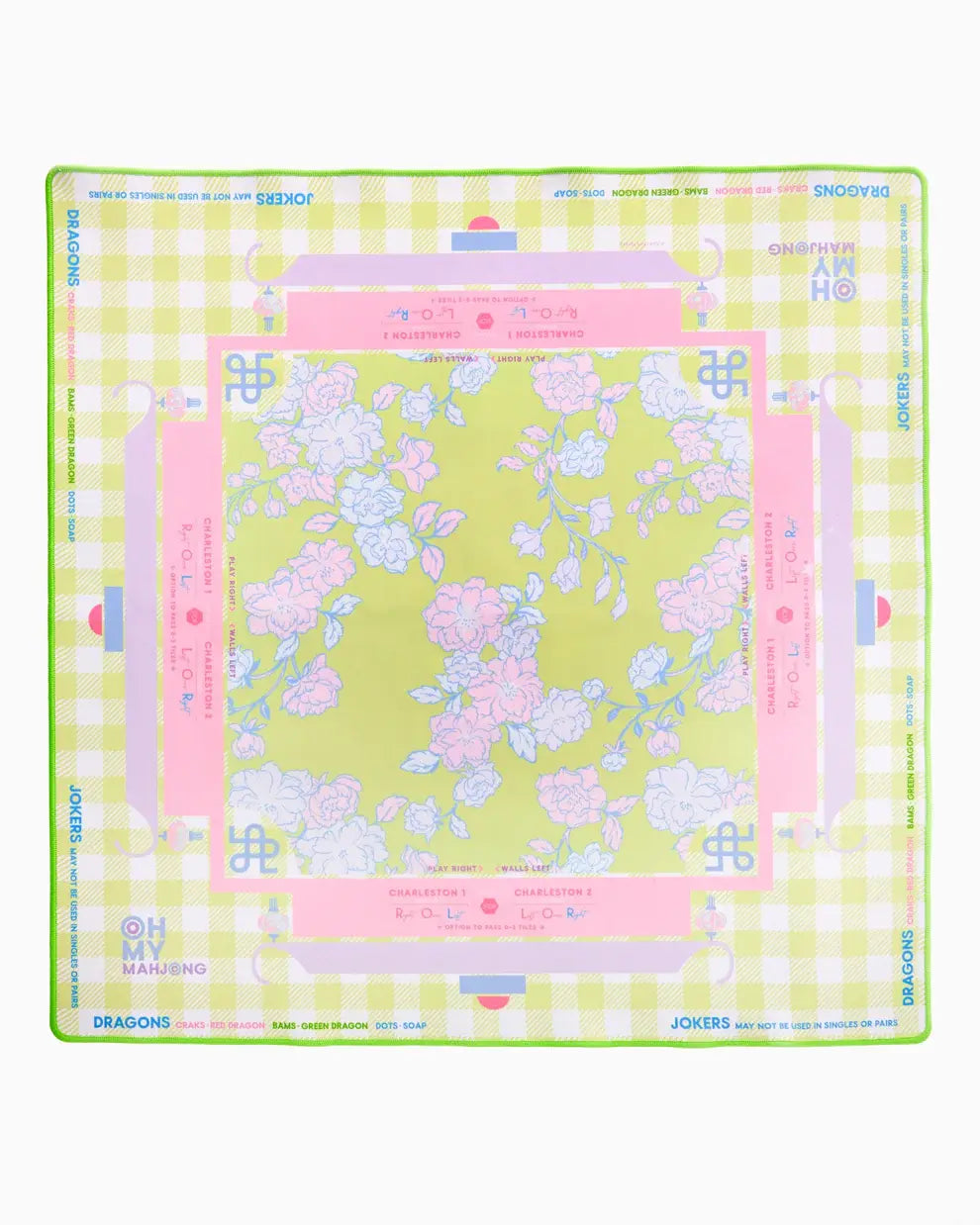 Mahjong Mat | Garden Party