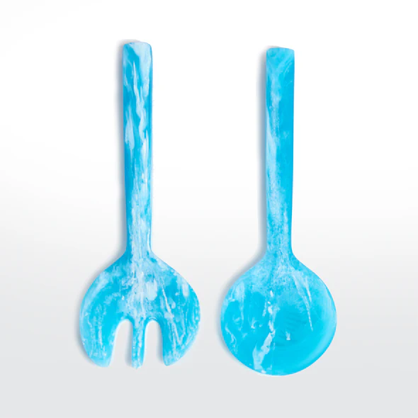 Resinware Handcrafted Salad Server Set |