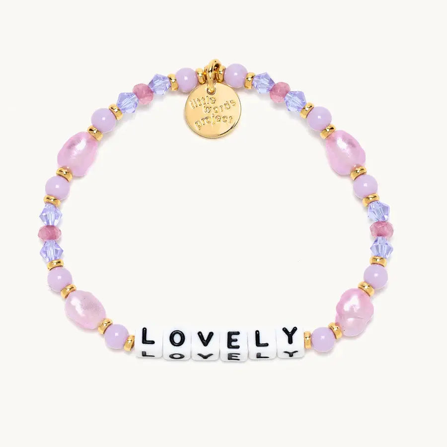 Lovely Purple Lace Stretch Bracelet