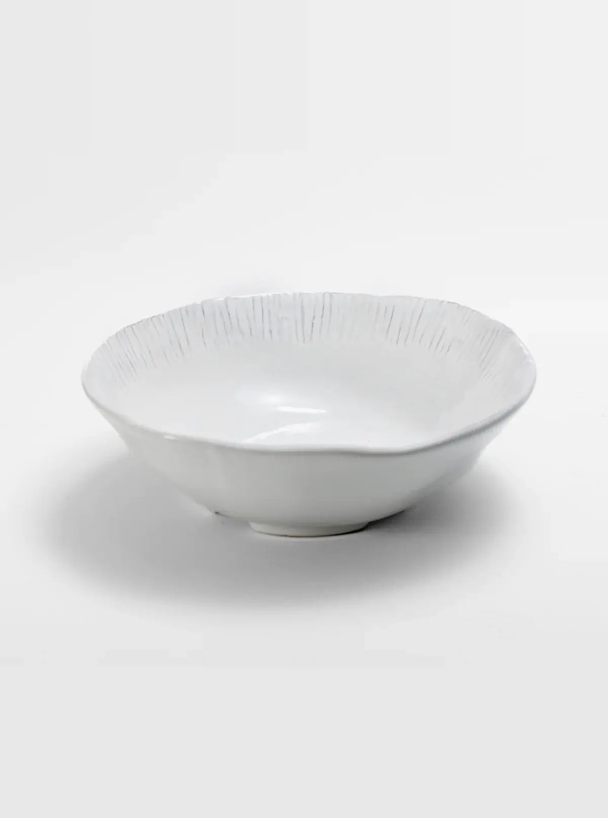 Graffito Large Bowl | 10.1in White