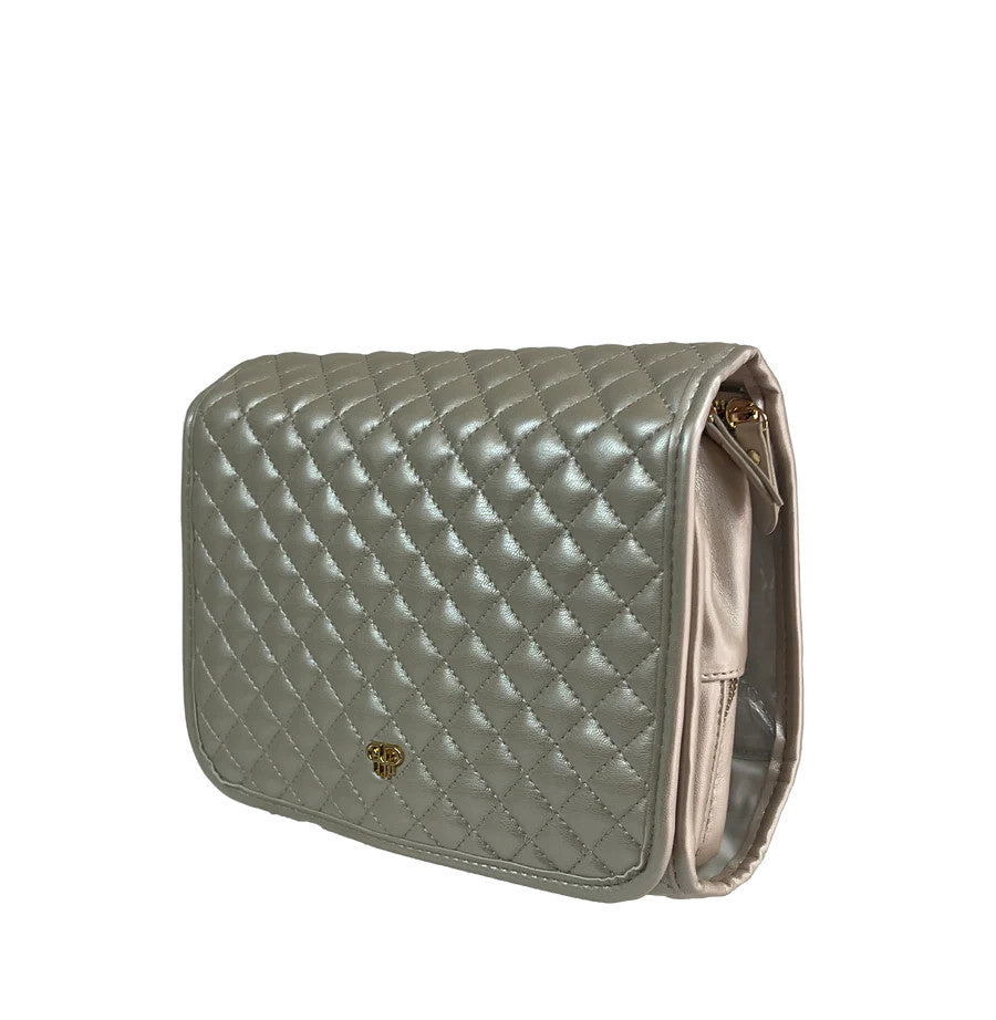 Toiletry Case | Pearl Quilted