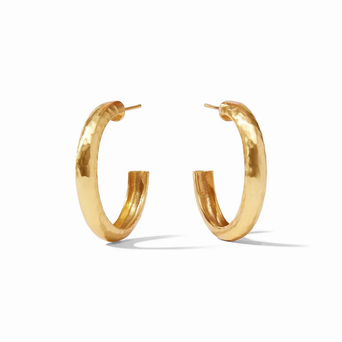 Havana Gold Hoop Earrings | 1.25in