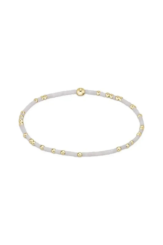 Hope Unwritten Bracelet | White