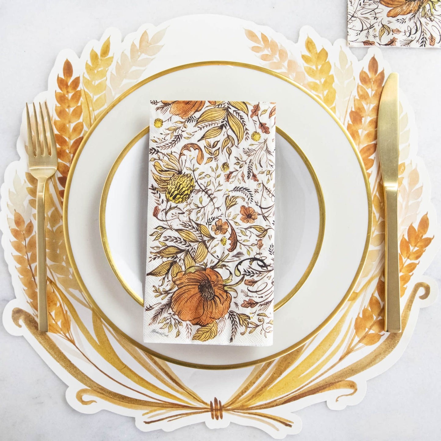 Autumn Arrangement Guest Napkin
