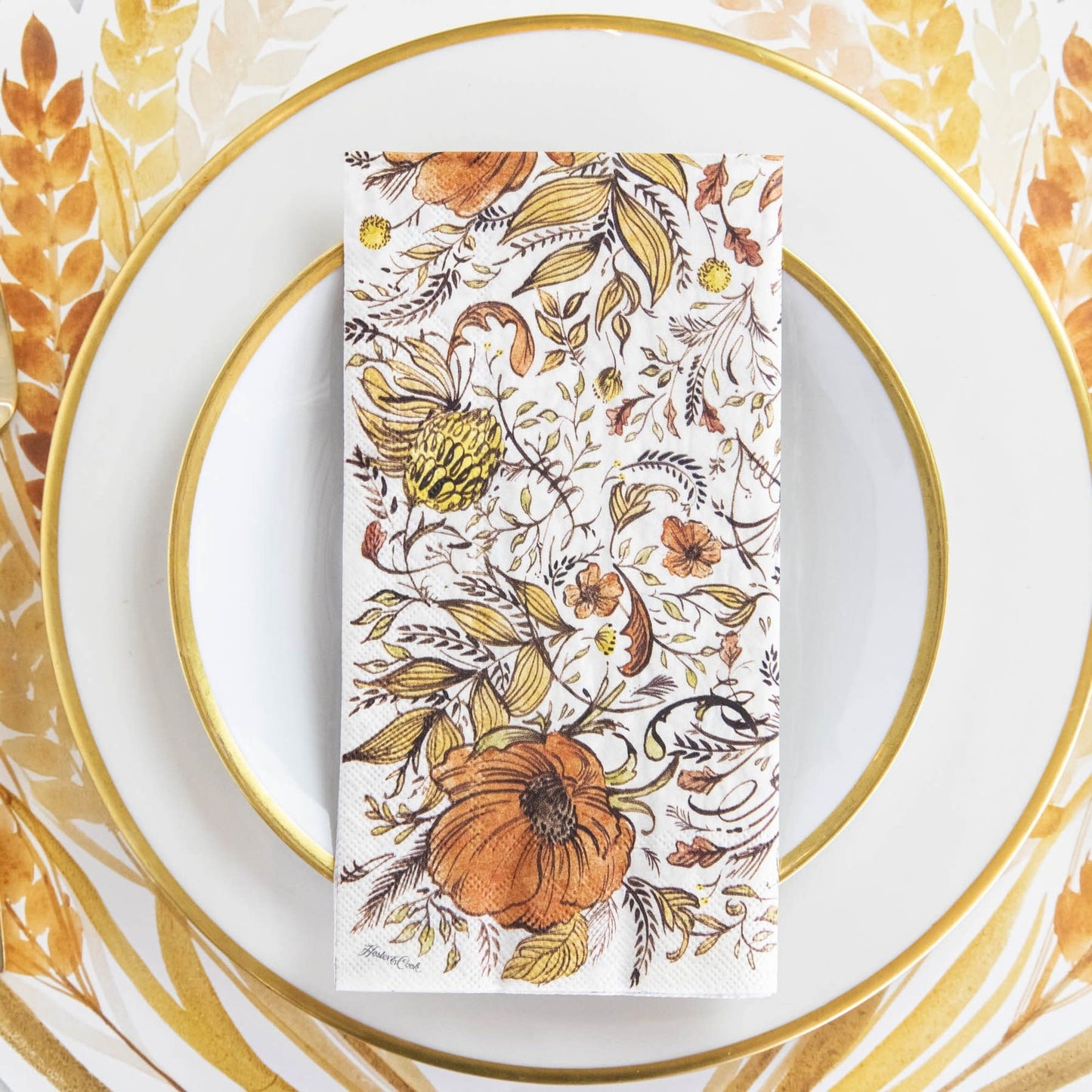 Autumn Arrangement Guest Napkin