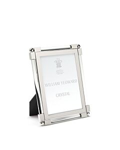William Yeoward Crystal New Classic Clear Crystal Nickel Plated Picture Frame | 5x7in