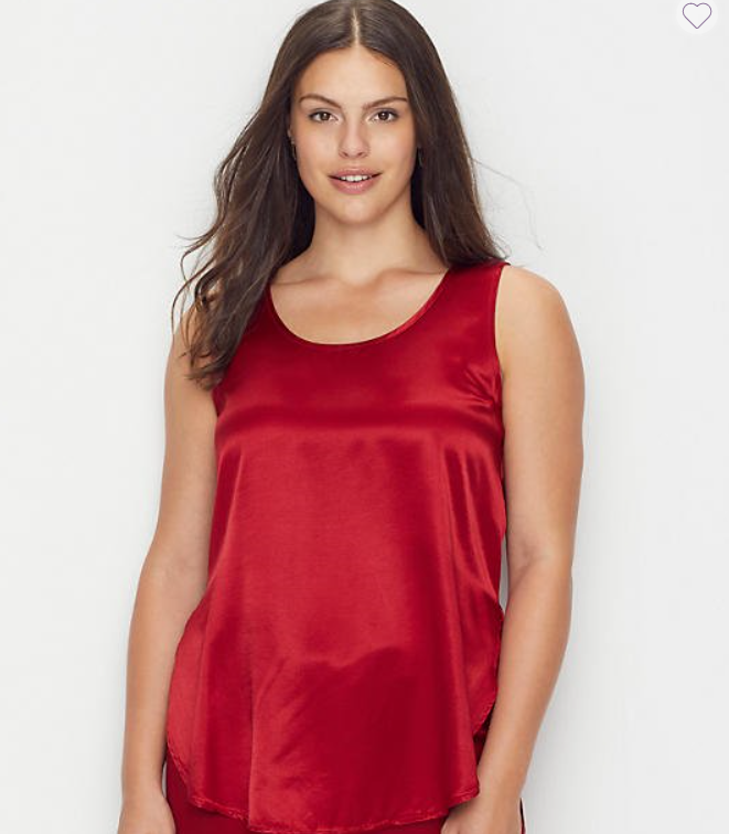 Jackie Satin High Low Cami |