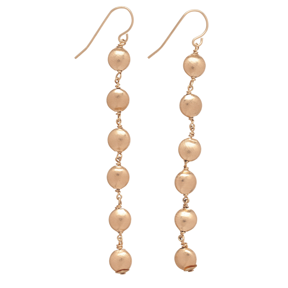 Honesty Drop Gold Earrings