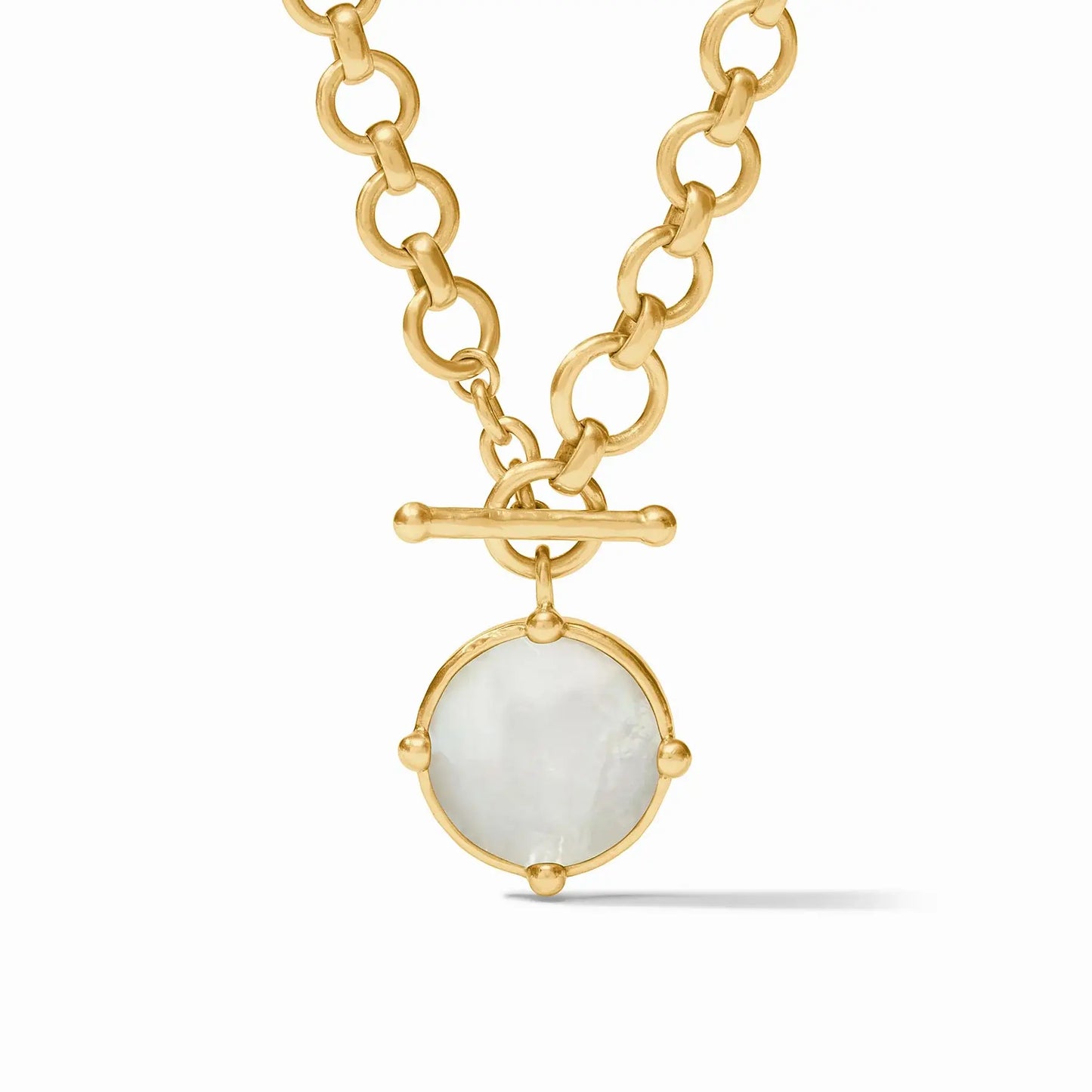 Honeybee Demi Necklace | 18.5-19.25in Mother of Pearl