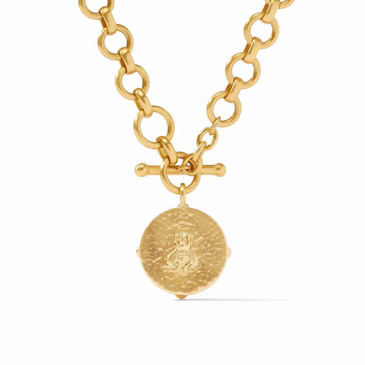 Honeybee Demi Necklace | 19in Iridescent Raspberry