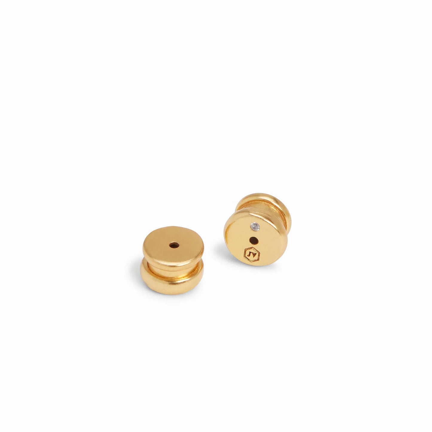 Juliet Gold Hoop Earrings | Pearl Extra Large 2in