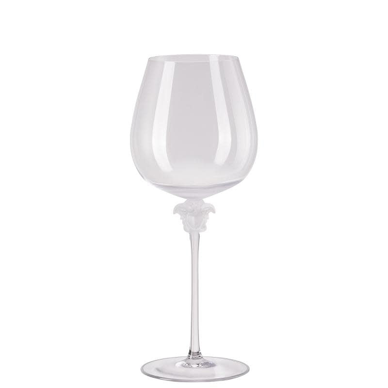 Versace Medusa Lumiere Red Wine Burgundy Glass | 29 oz