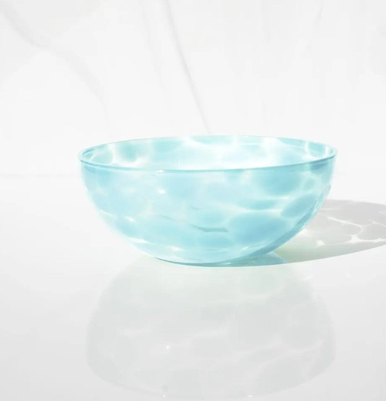 Hand Blown Fritsy Gather Bowl | 12oz