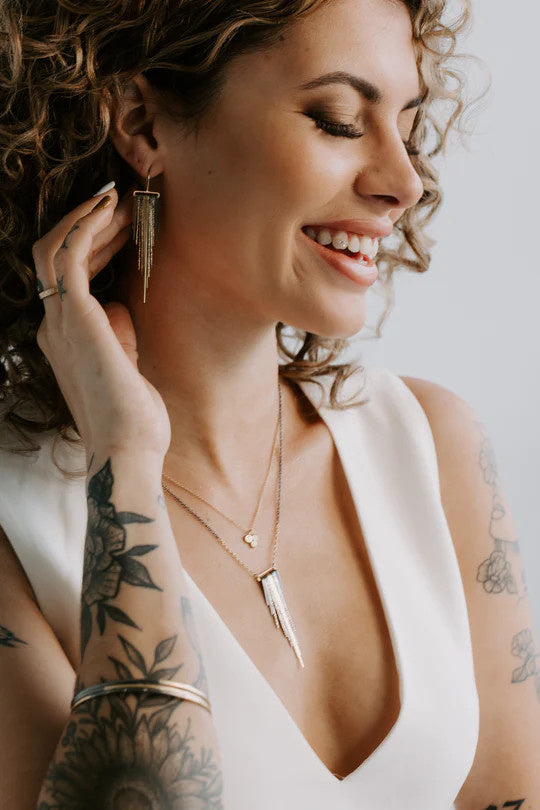 Illuminated Fringe Earrings