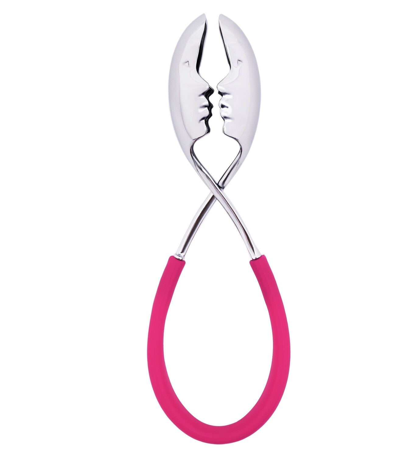 Italian Kiss Me Salad Tong | Silver
