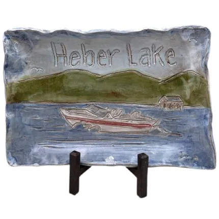 Dixie Pottery Handmade Tray | 6x10in