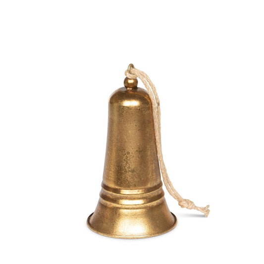 Carillon Antique Gold Metal Bell | 8in