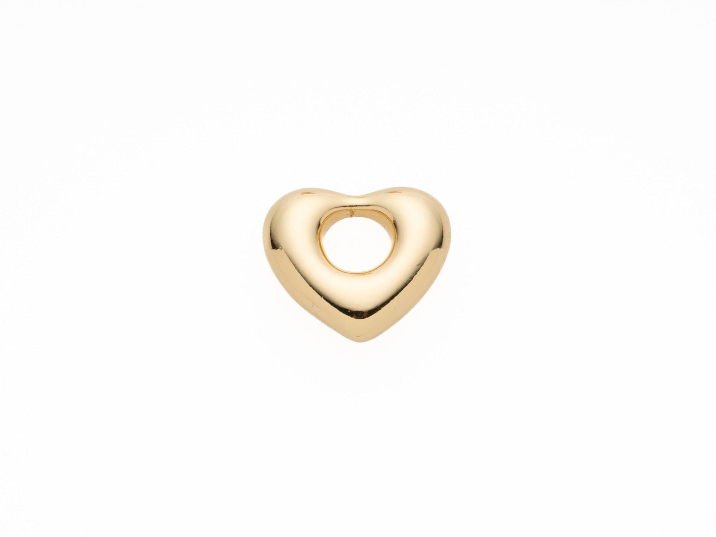 Puffy Heart Charm Pendant