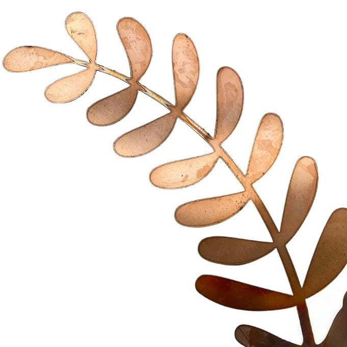 Copper Fern Frond Flower Spike | 13in