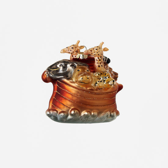 Noah's Ark Ornament 4.5"