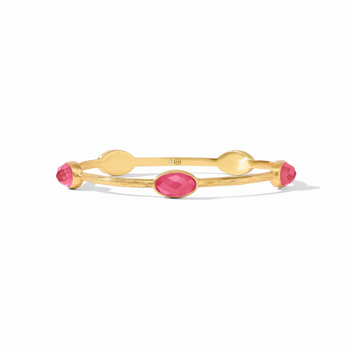 Ivy Stone Bangle | Iridescent Raspberry