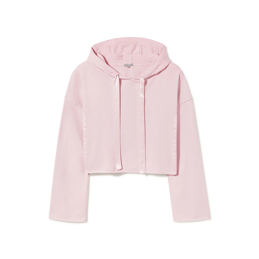 Bianca Satin Inset Hoodie |