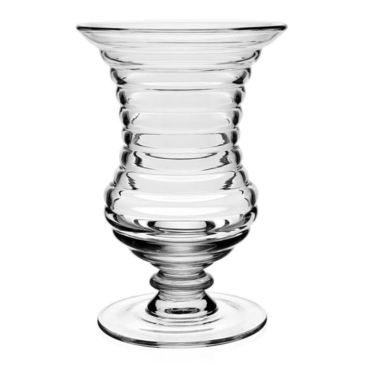 William Yeoward Crystal Country Ripples Footed Vase | 11in