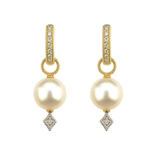 Large Lisse Pearl Earring Charms