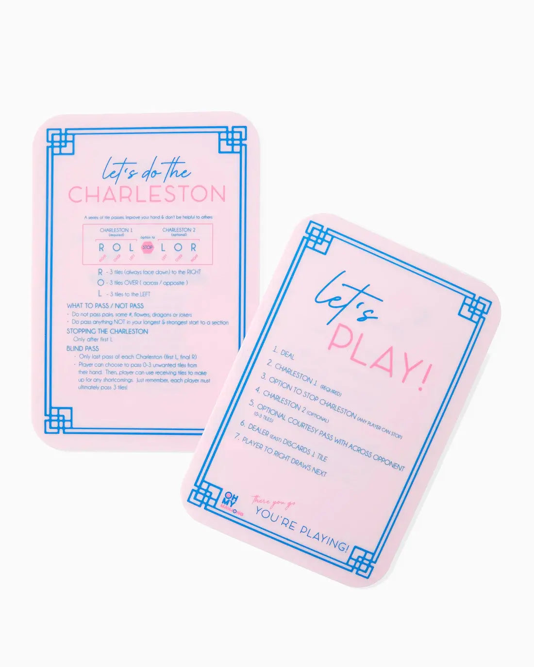 Mahjong Shufflers | Light Pink