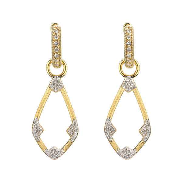 Lisse Small Open Kite Earring Charms