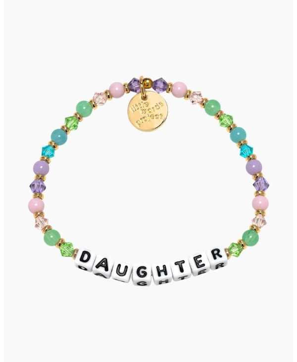 Daughter Gumdrop Stretch Bracelet