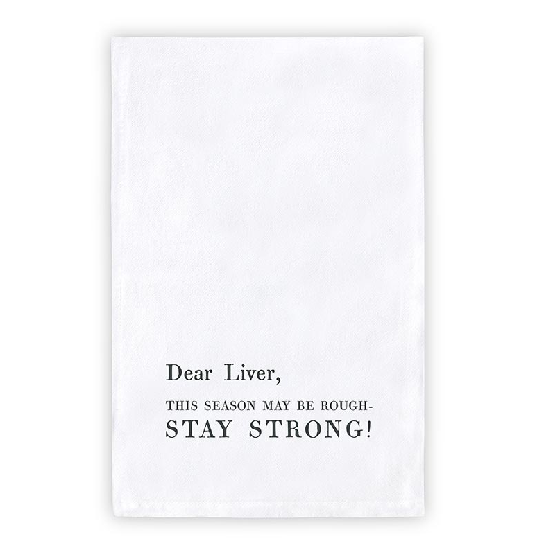 Dear Liver Tea Towel
