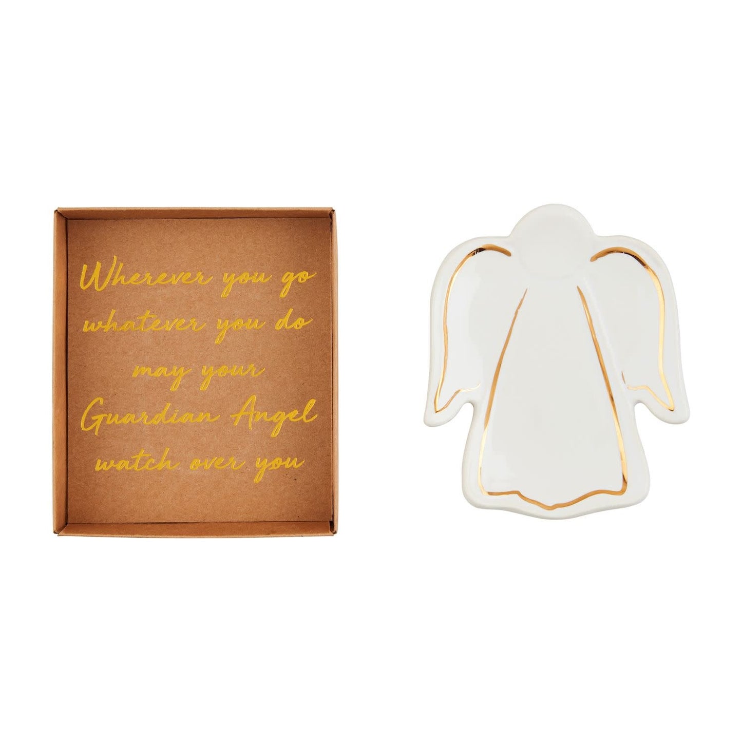 Long Angel Wings Tidbit Dish | 5x4.5in