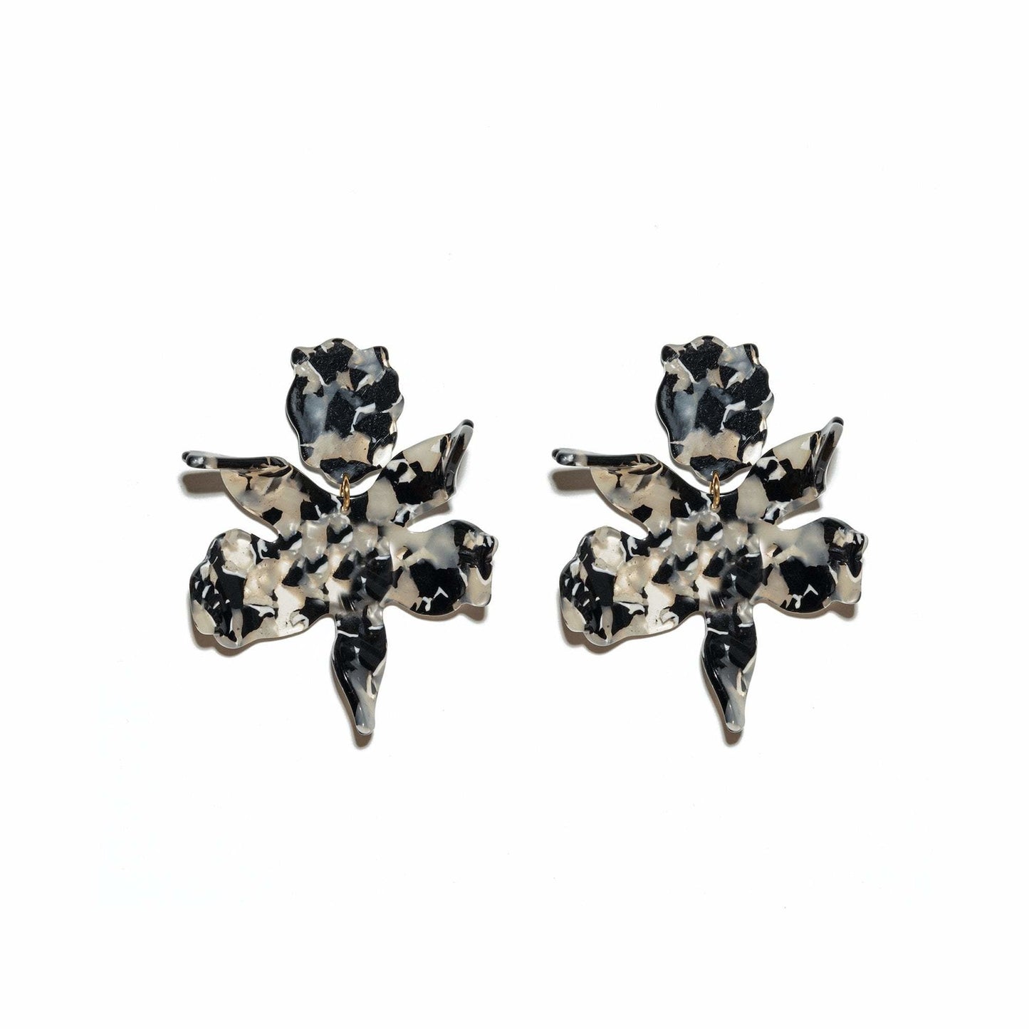 Lele Sadoughi Small Paper Lily Earrings