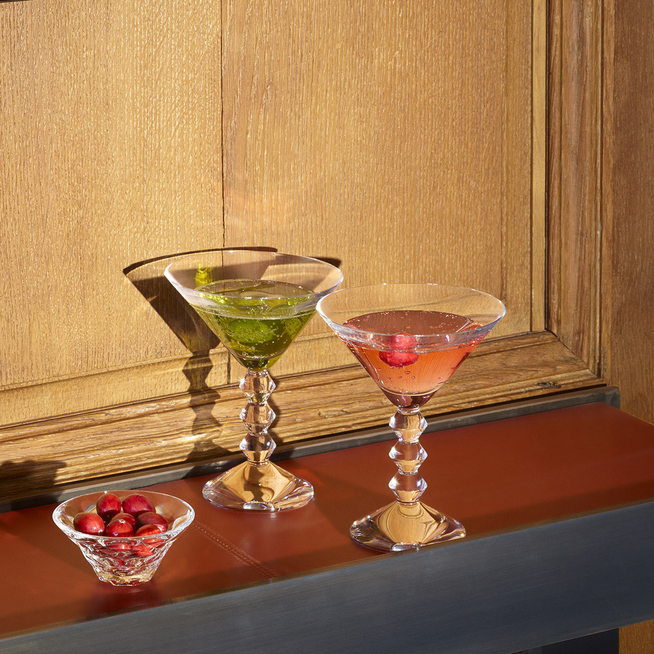 Baccarat Vega Clear Martini Glasses | Set of 2