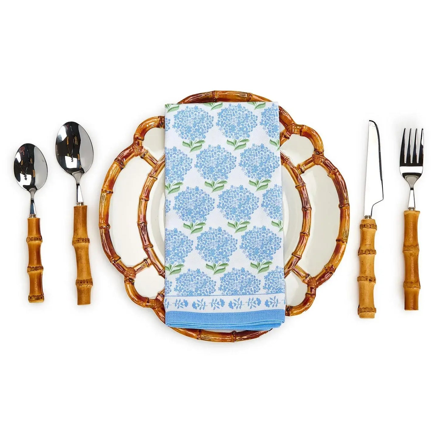 Blue Hydrangea Napkin Set of 4