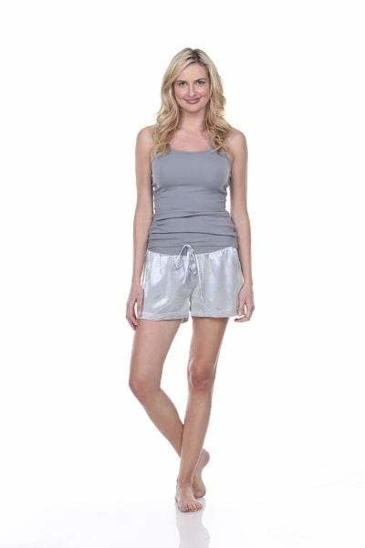 Mikel Drawstring Satin Short