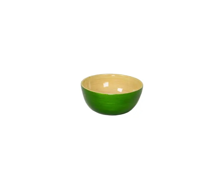 Bamboo Classic Mini Bowl | 3.9 x 1.9in Grass Green