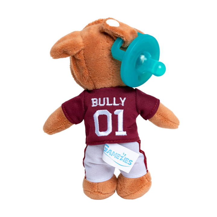 Collegiate Plush Mascot Pacifier | Bag Accessory