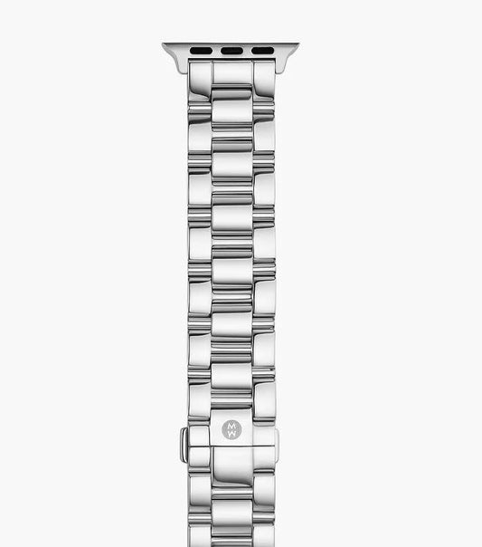 Michele Apple Watch Band | 3 Link Stainless