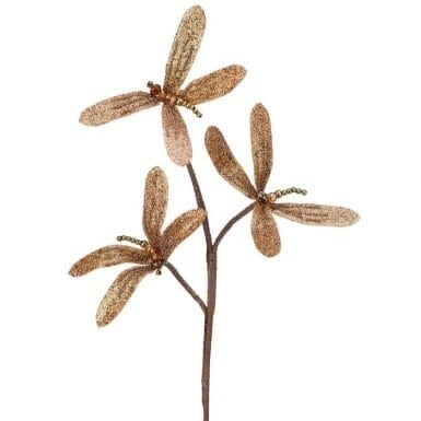 Glitter Dragonfly Spray x3 | 16in