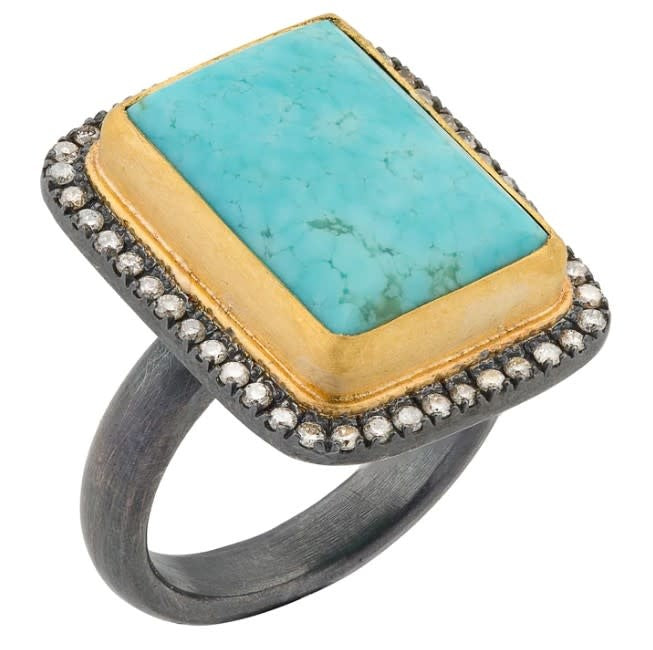 My World Turquoise Ring
