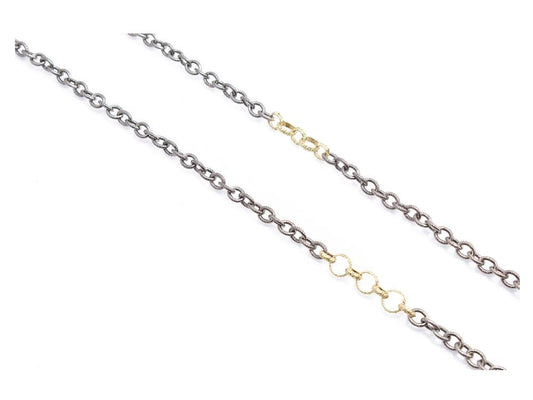 Old World 18k Mixed Metal Chain