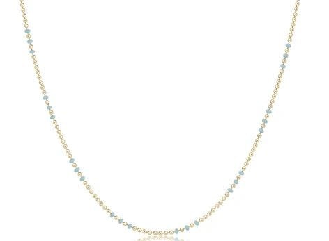 Hope Joy Choker Necklace | 15in Blue Ice